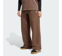 adidas Originals Women's Essentials Wide Leg Fleece Pants, Brown, Size M, Women Brown