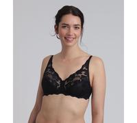 Playtex Bra Essential Elegance Wireless Lace Women x1, Black, 38D