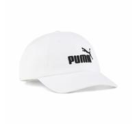 PUMA Ess No.1 Logo Baseball Cap Youth, White