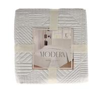 ESSEX - Bedspread 170 x 210 cm, Ideal for Bedroom, Bed Throw Soft and Comfortable, Modern Quilting - Modern, Beige