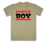 Essex Boy Slogan Mens T-Shirt, Sand, XL