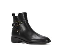 ESSEX GLAM Women's Ankle Boots Buckle Strap Ladies Synthetic Leather Chelsea Biker Casual Dressy Booties Size 3-8