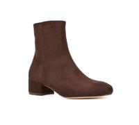ESSEX GLAM Womens Low Heel Ankle Boots Ladies Western Chelsea Formal Booties Shoes Size 3-8