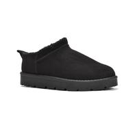 ESSEX GLAM Women's Mini Snug Boots Ladies Faux Suede Fur Lined Warm Comfy Flexible Booties Size 3-8