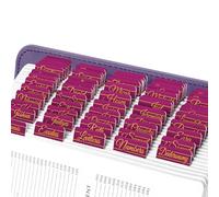 EssexWares - Elegant Royal Plum Bible Tabs for Old and New Testament, 80 Large Print Tabs for Bible Study, Water-Resistant and Durable Index Tabs for Women and Men - 1.7" Wide