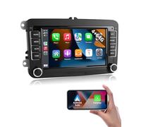 ESSGOO 4+64G Android 14 Car Stereo For VW Golf 5 6 Polo Passat Touran Skoda Seat,with Wireless Carplay and Android Auto,2 DIN 7 inch Touchscreen Bluetooth Radio FM GPS SWC Navi WiFi