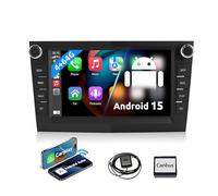ESSGOO 4+64G Android 15 Car Stereo For Vauxhall Opel Corsa C D Zafira B Astra G H with Wireless Carplay and Android Auto, 7 inch Bluetooth Head Unit Radio with FM AM GPS SWC Navi WiFi