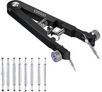ESSGUO Watch Spring Bar Pliers Tool, Spring Bar Tweezer, Watch Band Replacement Tool with Durable 8 Tips Pins, for Watch Wrist Bands Strap Removal Repair Fix Kit