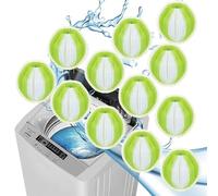 Esshogo 12 pieces lint balls washing machine, ar remover washing machine, pet hair remover washing machine, laundry ball, pet hair remover washing machine, lint ball for washing machine