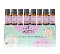 Essican Purelife Autumnal Fragrance Oil Set 8 x 10ml Fragrance Oil Set for Humidifier, Wax Melt Fragrance Oil, Candle Making, Soaps, Perfume Fragrance Set, Autumn Fruits, Aromatherapy Oils Gifts Set