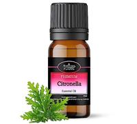 Essican Purelife Citronella Essential Oils 10ml - 100% Pure Essential Oils Citronella Oil for Skin, Aromatherapy for Candles & Garden Burners Insect Repellent for Humidifier Home in Glass Bottle