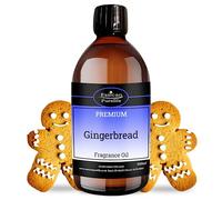 Essican Purelife Gingerbread Fragrance Oil - Aromatherapy Diffuser Oil - Candle Scents for Candle Making, Soap Fragrances - 500ml