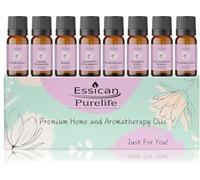 Essican Purelife Laundry Scent Home Fragrance Oil Set - 8 x 10ml Aromatherapy Fragrance Oils for Soap Making, Candle Scents for Candle Making, Wax Melts, Perfume, & Humidifier, Laundry Scent Gifts Set