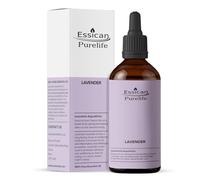 Essican Purelife Premium Pure Lavender Essential Oils 100ml, Aromatherapy Essential Oils for Candle Making, Soap & Bath - Haircare & Skincare - French Lavender for Sleep in A Glass Amber Bottle