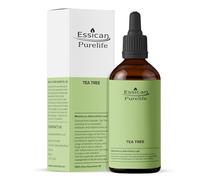 Essican Purelife Premium Pure Tea Tree Oils 100ml, Natural Tea Tree Essential Oils for Skin, Nails & Itchy Scalp - Deeply Nourishing for Scalp Health, Ideal for Aromtherapy & Candle Making