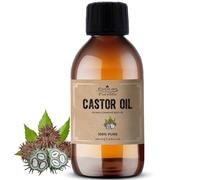 Essican Purelife Pure Castor Oil for Eyelashes 200ml, Fresh & Cold Pressed Castor Oil for Hair Growth, Skin Hydration, Eyebrow Oils Enhancement - Ideal for Body, Beard & Nails, Cruelty-Free