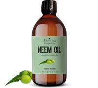 Essican Purelife Pure Neem Oil for Skin, 500ml Cold Compressed Neem Oil for Plants Spray, Skin Care, Nails, Body Lotions, Carrier Oils for Essential Oils Mixing, Nourishing for Scalp and Hair Growth