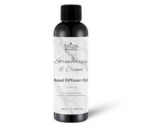 Essican Purelife Strawberries & Cream Reed Diffuser Oil Refill 100ml, Luxury Oil Diffuser Refills, Aromatherapy Reed Diffusers for Home Refills, Oils Refill Diffusers for Home, Office & Car