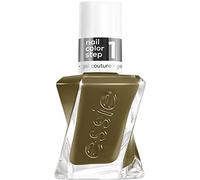 essie 1 x 13.5 ml Long Lasting Nail Polish with Shiny Finish, UV Free Manicure Gel Couture Colour No.540 Totally Plaid Olive Green