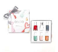 Essie 6 piece Discovery Set: Gel Couture Rock the Runway, Gel Couture Top Coat, expressie Air Dry, Mint Candy Apply, Ballet Slippers, Apricot Oil