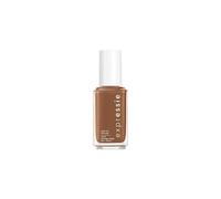 essie Expressie Nail Polish Quick Dry Formula, No Base Coat and Top Coat Needed, Vegan, Angled Brush, Caramel Brown Nail Varnish 70 Cold Brew Crew