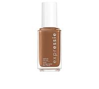 essie Expressie Nail Polish Quick Dry Formula, No Base Coat and Top Coat Needed, Vegan, Angled Brush, Caramel Brown Nail Varnish 70 Cold Brew Crew