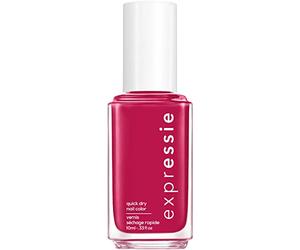 Essie Expressie Quick Drying Nail Polish in Red No. 490 Spray It to Say It Vegan Formula Without Animal Ingredients