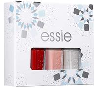 Essie Forever Yummy Red/Apres-Chic Silver Nail Polish Winter Wonderland Trio Kit