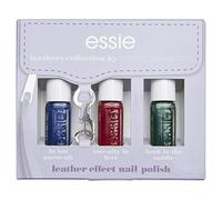 essie Matte Leather Effect Dark Nail Polish Rebecca Minkoff Collection Trio Mini Kit, 3 x 5 ml