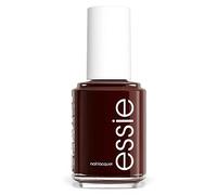Essie Nail Polish Original, Fringes & Saddle, Dark Chocolate Brown Nail Varnish With Red And Blue Undertones, Boho Rodeo Collection, Glossy Shine and High Coverage, Salon Quality Finish, Vegan Formula