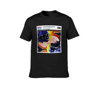 EssiSh The Moody Blues Days of Future Passed Vintage Black T-Shirt Printed Tee Graphic Top for Men Shirt L