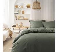 Essix Cotton Duvet Cover, Very Soft, Palm, 200 x 200 cm