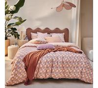 Essix Cotton Percale Duvet Cover, 240 x 220 cm, Love Story
