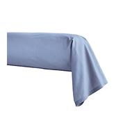 Essix First Bolster Pillow Cover Percale Cotton Olympic Blue 43cm x 230cm