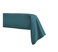 ESSIX First Cotton Percale Bolster Cover, Emerald, 43 x 190 cm, 43 x 190 cm