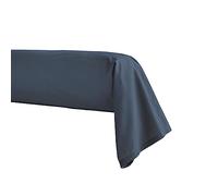 ESSIX First Cotton Percale Bolster Cover Midnight Blue 43 x 190 cm