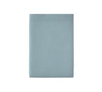 Essix First Cotton Percale Flat Sheet, Ice Blue, 240 x 300 cm