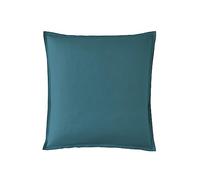 Essix First Cotton Percale Pillowcase, Emerald, 65 x 65 cm,