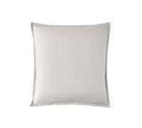 Essix First Cotton Percale Pillowcase, Pearl Grey, 65 x 65 cm,