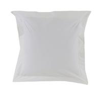 Essix Home Collection Cotton Percale Bolster Pillow, Pearl Grey, 43 x 190 cm