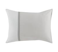 ESSIX Home Collection TOI et Moi Cushion Cover, Meringue/Grey, 50 x 70 cm