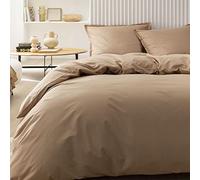 Essix Plain Cotton Duvet Cover, Made in France, 260 x 240 cm