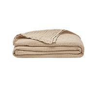 ESSIX Plain Cotton Gauze Blanket, Jazzy, 130 x 170 cm