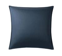 Essix Plain Cotton Satin Pillowcase, Grand Hotel, 65 x 65 cm, Navy Blue