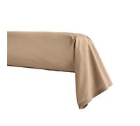 ESSIX Première Dune Cotton Percale Bolster Cover 43 x 230 cm