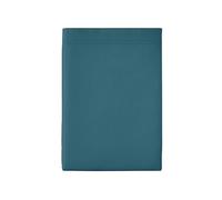 Essix Premium Cotton Percale Flat Sheet, Emerald, 180 x 290 cm,