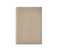 Essix Premium Cotton Percale Flat Sheet, Linen, 180 x 290 cm