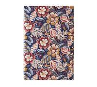 Essix Printed Cotton Sateen Flat Sheet 180 x 290 cm Folk Flowers