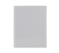 ESSIX Royal Line Percale Cotton Duvet Cover, pearl grey, 140 x 200 cm