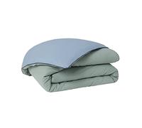 Essix Two-Tone Cotton Duvet Cover, Good Days, Blue, 240 x 220 cm